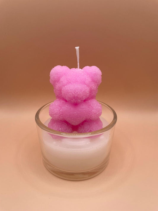 Teddy Bear Candle Jar